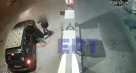 Θεσσαλονίκη: Απείλησαν με όπλο ιδιοκτήτρια βενζινάδικου – Δεν βρήκαν χρήματα και της άρπαξαν σταυρό (ΒΙΝΤΕΟ)