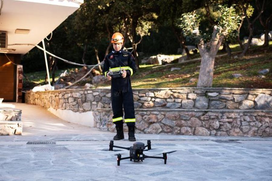 Χαλκιδική: Ασκηση σπηλαιοδιάσωσης στα Πετράλωνα