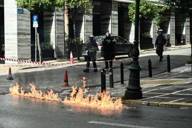 Επεισόδια στην Αθήνα ανάμεσα σε φοιτητές και αστυνομία