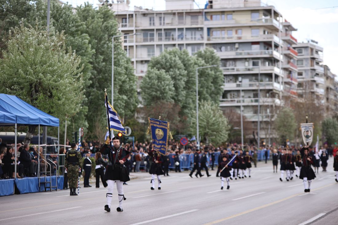 Θεσσαλονίκη παρέλαση 25η Μαρτίου
