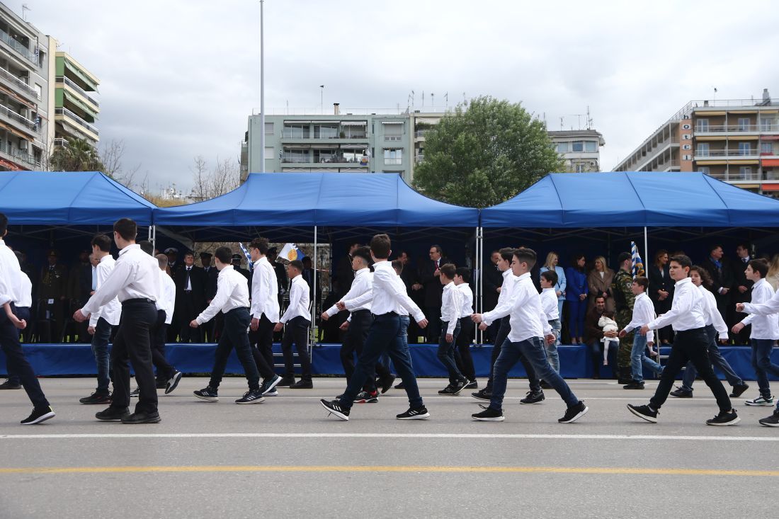 Θεσσαλονίκη παρέλαση 25η Μαρτίου