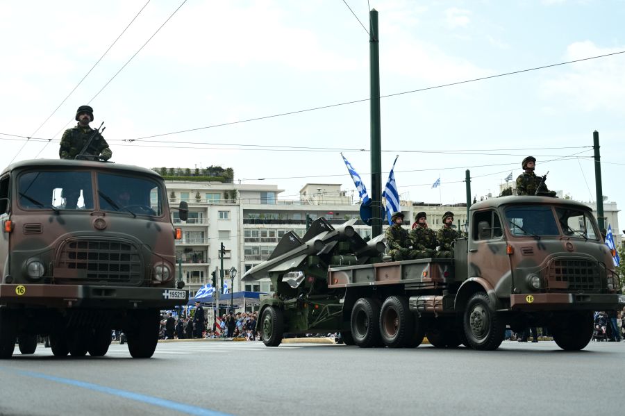 στρατιωτική παρέλαση Αθήνα 25η Μαρτίου