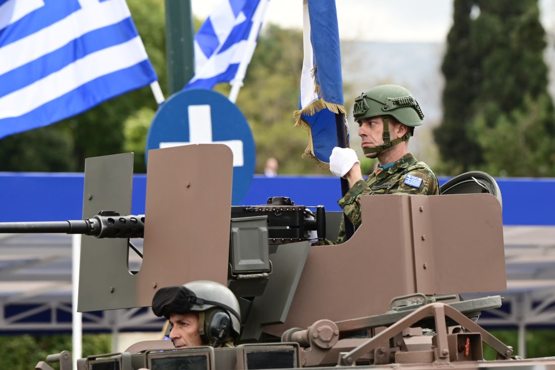 στρατιωτική παρέλαση Αθήνα 25η Μαρτίου