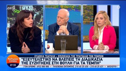 Τέμπη – Ευδοκία Τσαγκλή: “Οσοι πολιτικοί κρύβονται πίσω από το δαχτυλάκι τους είναι φλώροι” (ΒΙΝΤΕΟ)