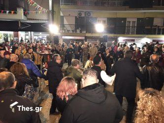 Θεσσαλονίκη: Μεγάλο γλέντι στον Αγιο Παύλο για το έθιμο του Φανού (ΒΙΝΤΕΟ & ΦΩΤΟ)
