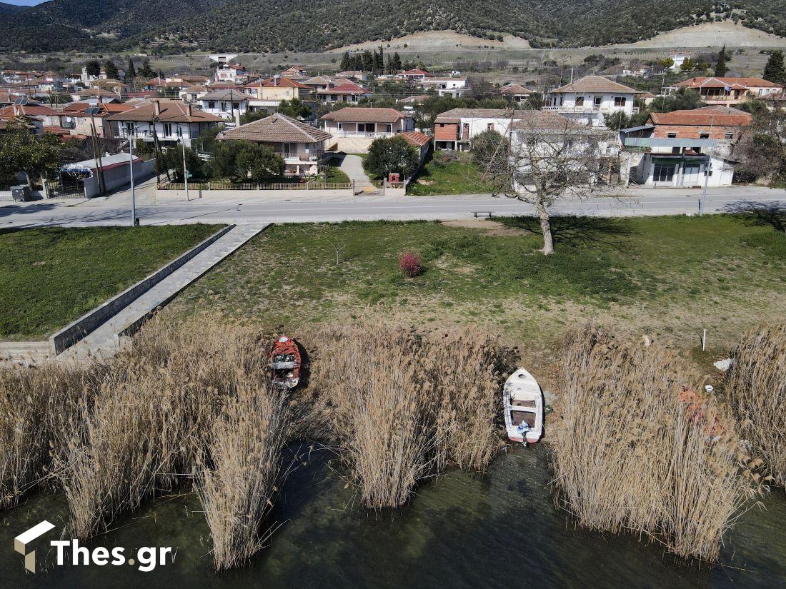 Μικρή Βόλβη Λίμνη Βόλβης Θεσσαλονίκη χωριό δήμος Βόλβης