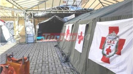 Πατρινό Καρναβάλι: Εστησαν “μικρό” νοσοκομείο στο κέντρο της Πάτρας (ΦΩΤΟ)