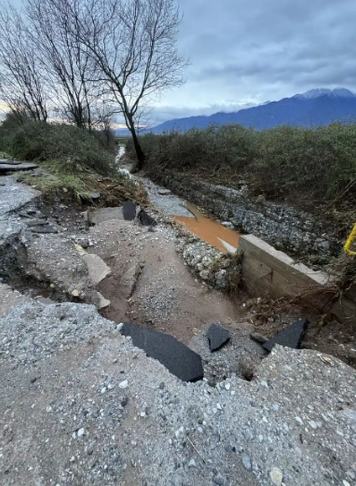 Πιερία καταστροφές 