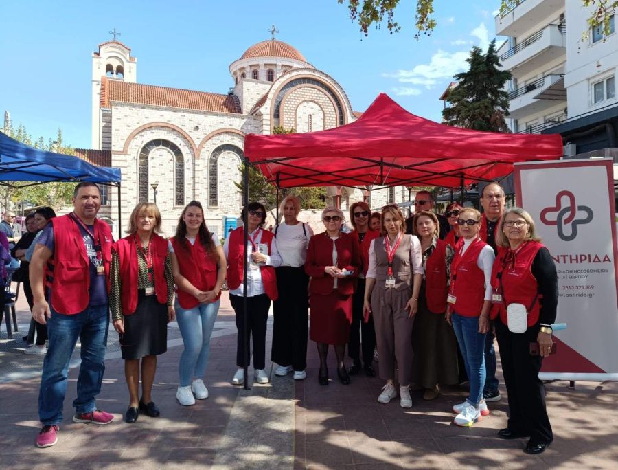 Πλατεία Ευόσμου: Εκατοντάδες δημότες επισκέφθηκαν το 2 ο Χωριό Πρόληψης και Υγείας του Γ.Ν. «Παπαγεωργίου»