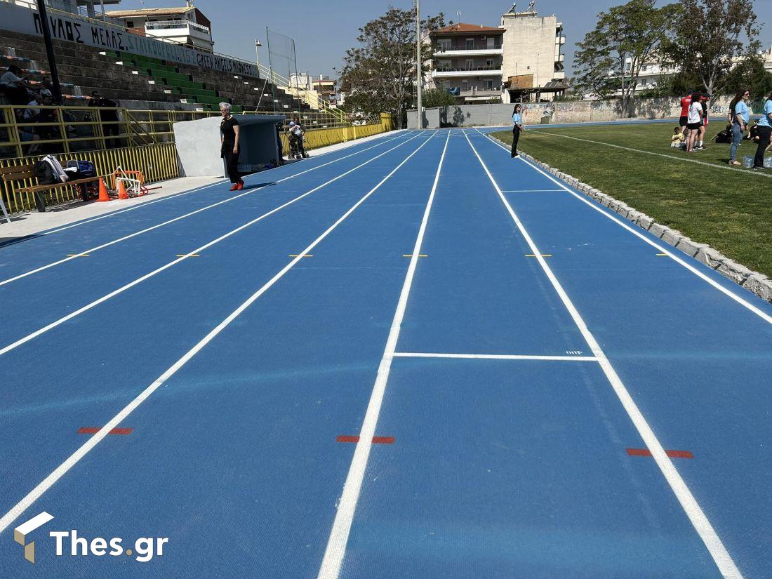 εγκαίνια ΕΑΚ Σταυρούπολης ταρτάν Θεσσαλονίκη