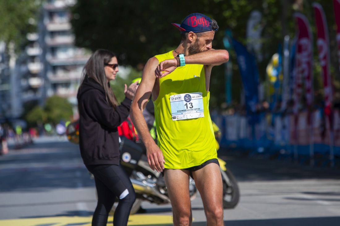 Φώτης Ζησιμόπουλος νικητής 18ου Διεθνούς Μαραθωνίου "Μέγας Αλέξανδρος"