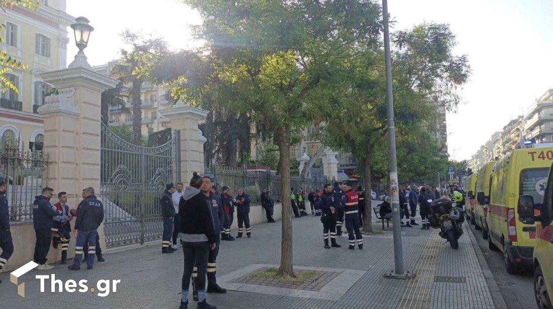 Θεσσαλονίκη ΕΚΑΒ διαμαρτυρία