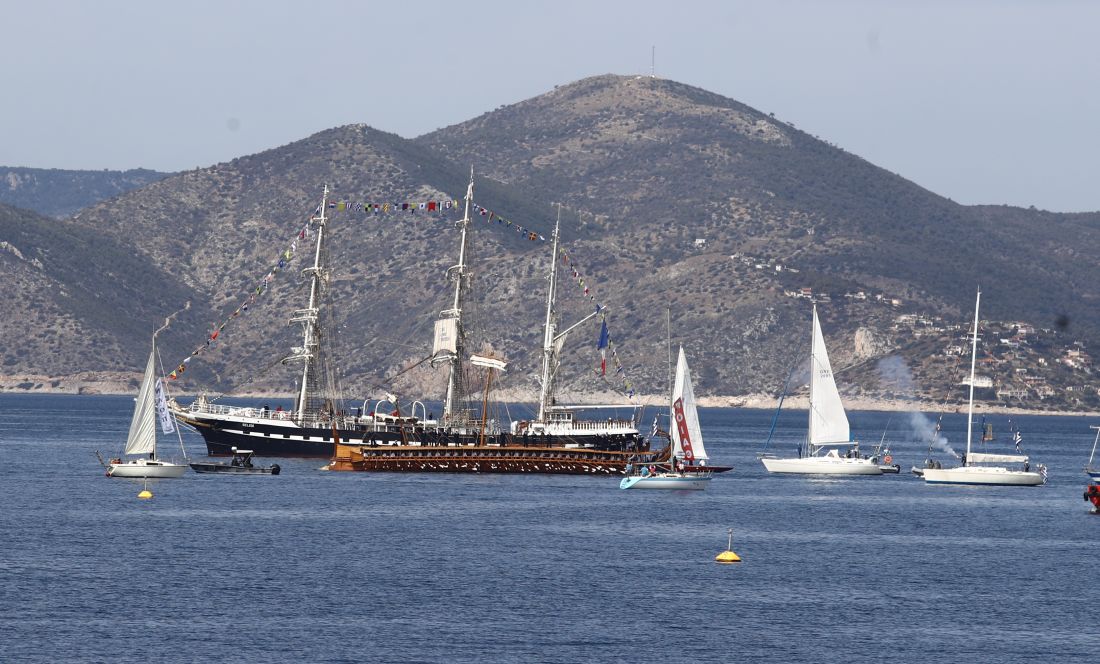 Αναχώρησε η Ολυμπιακή Φλόγα για την Μασσαλία με το θρυλικό "Belem"
