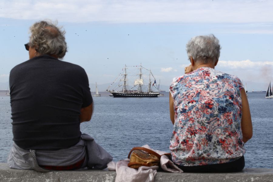Αναχώρησε η Ολυμπιακή Φλόγα για την Μασσαλία με το θρυλικό "Belem"