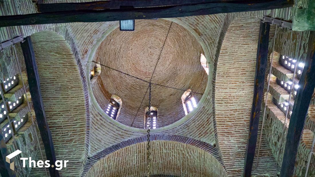 Αγιος Παντελεήμονας Ιερός Ναός Εκκλησία Βυζαντινό Μνημείο Πάσχα Θεσσαλονίκη Καμάρα Ιασωνίδου εσωτερικό 