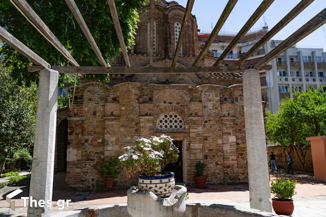 Αγιος Παντελεήμονας Ιερός Ναός Εκκλησία Βυζαντινό Μνημείο Πάσχα Θεσσαλονίκη Καμάρα Ιασωνίδου εξωτερικό 