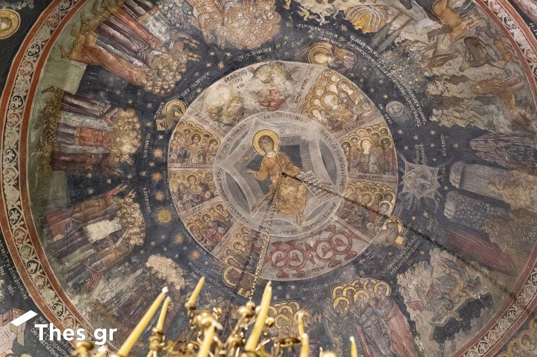 Ι.Μ. Αγίας Βαρβάρας Ρουσάνου Mονή εκκλησία Meteora