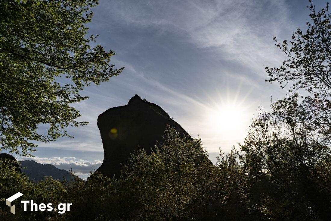 Μετέωρα θέα βράχοι Meteora