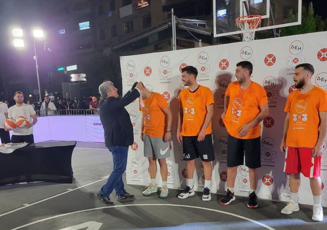 Εύοσμος ΔΕΗ 3×3 POWER TO THE HOΟD