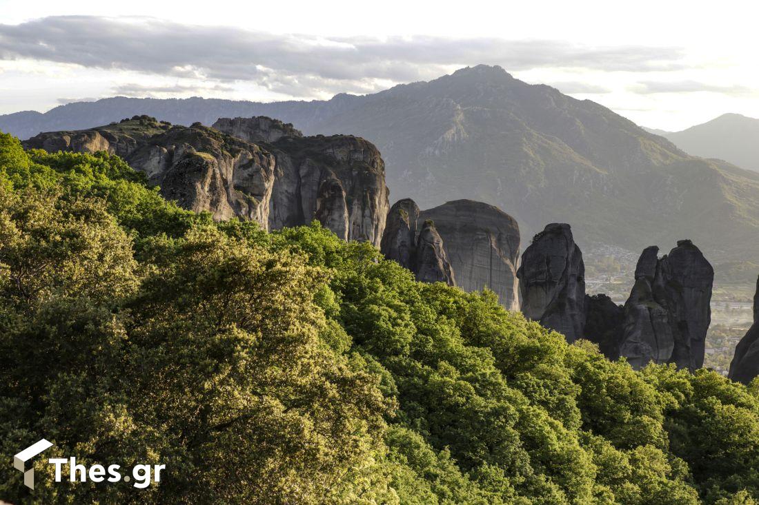 Μετέωρα βράχοι θέα Meteora view