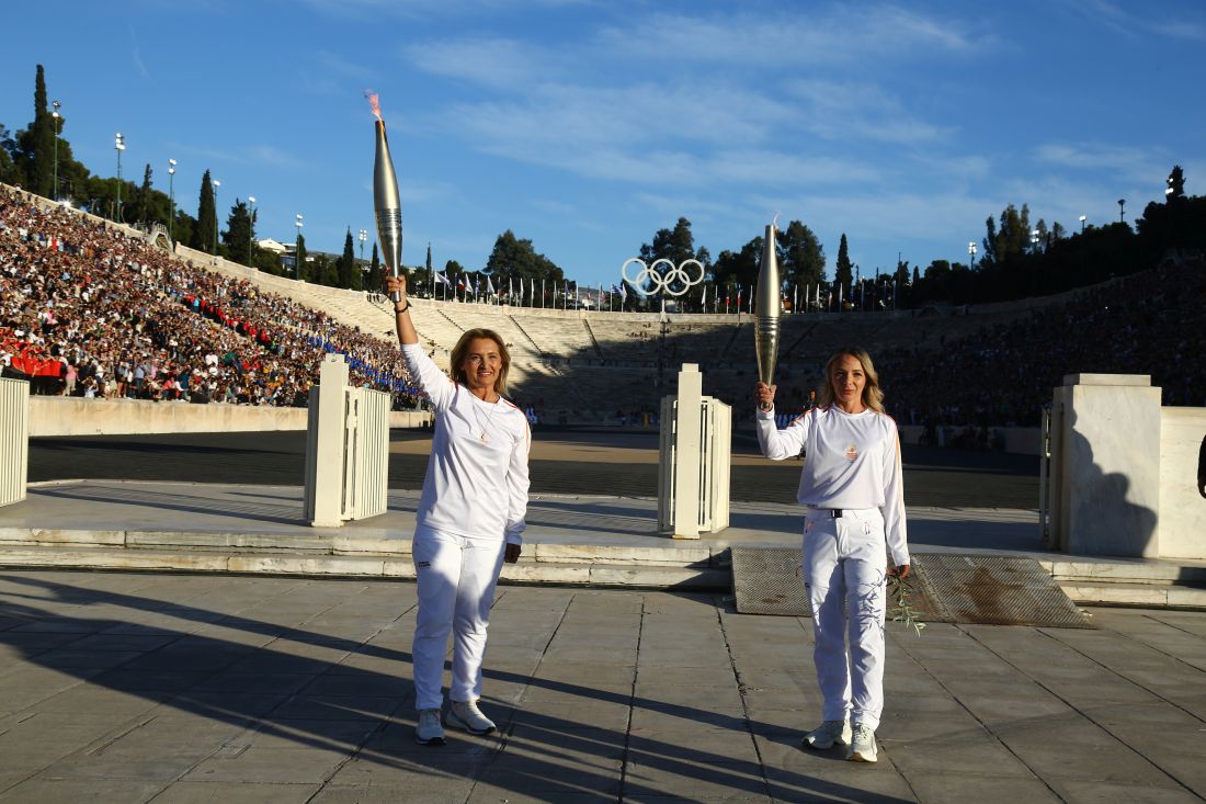 Ολυμπιακή Φλόγα παράδοση Γαλλία