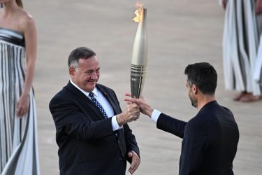 Ολυμπιακή Φλόγα παράδοση Γαλλία