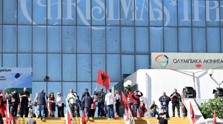 Δρακόντεια μέτρα ασφαλείας για την ομιλία του Ράμα στο Γαλάτσι (ΒΙΝΤΕΟ & ΦΩΤΟ)