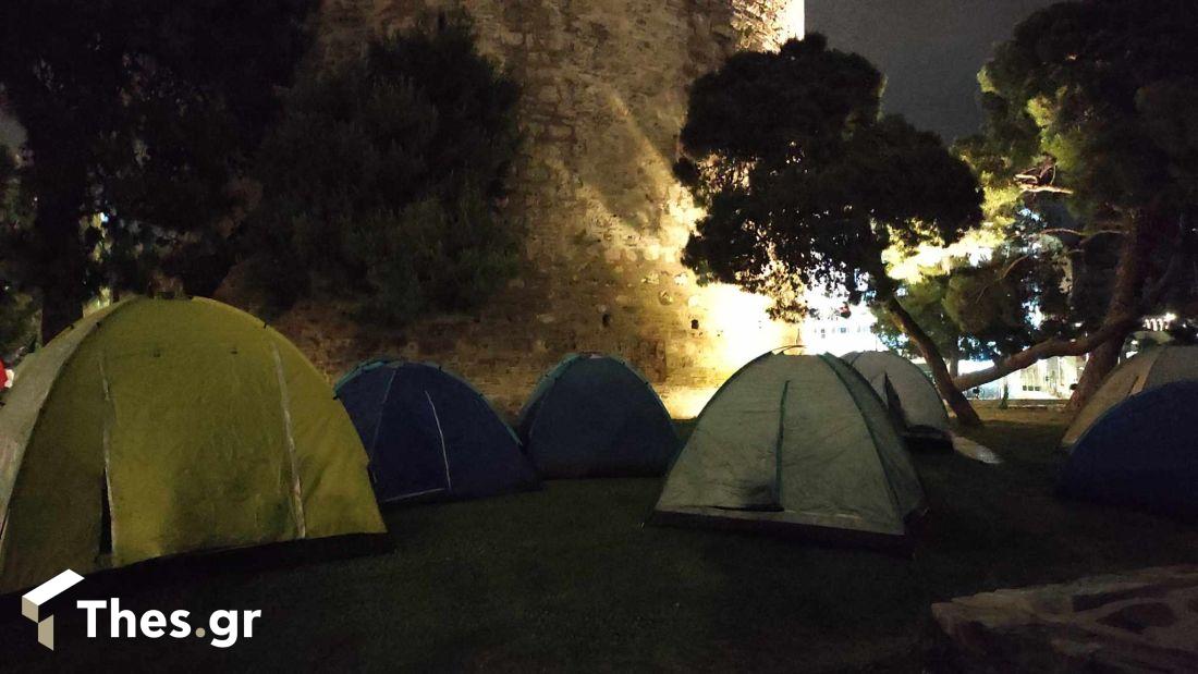 Θεσσαλονίκη διαμαρτυρία υπέρ της Παλαιστίνης