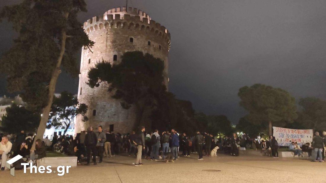 Θεσσαλονίκη διαμαρτυρία υπέρ της Παλαιστίνης