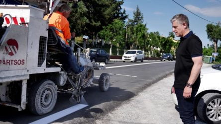 Ολοκληρώθηκαν τα έργα ανακατασκευής του κεντρικού δρόμου Περαίας-Νέας Μηχανιώνας
