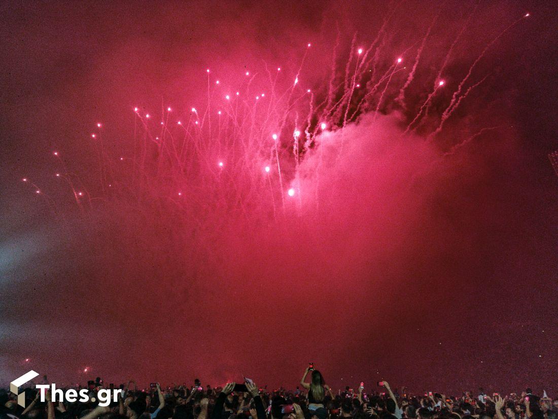 ΠΑΟΚ κατάκτηση πρωταθλήματος 2023 - 24 πανηγύρια Τούμπα