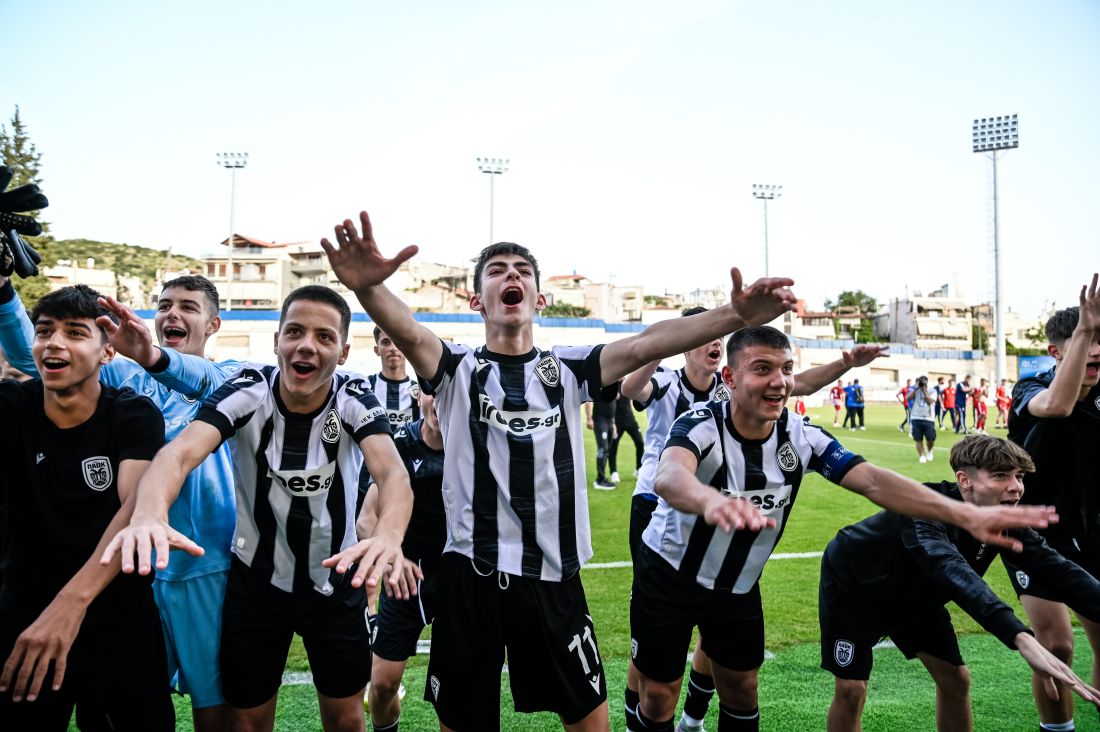 Super League Κ15: Πρωταθλητής ο ΠΑΟΚ