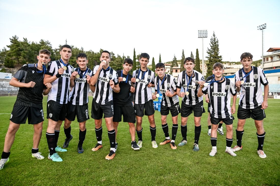 Super League Κ15: Πρωταθλητής ο ΠΑΟΚ