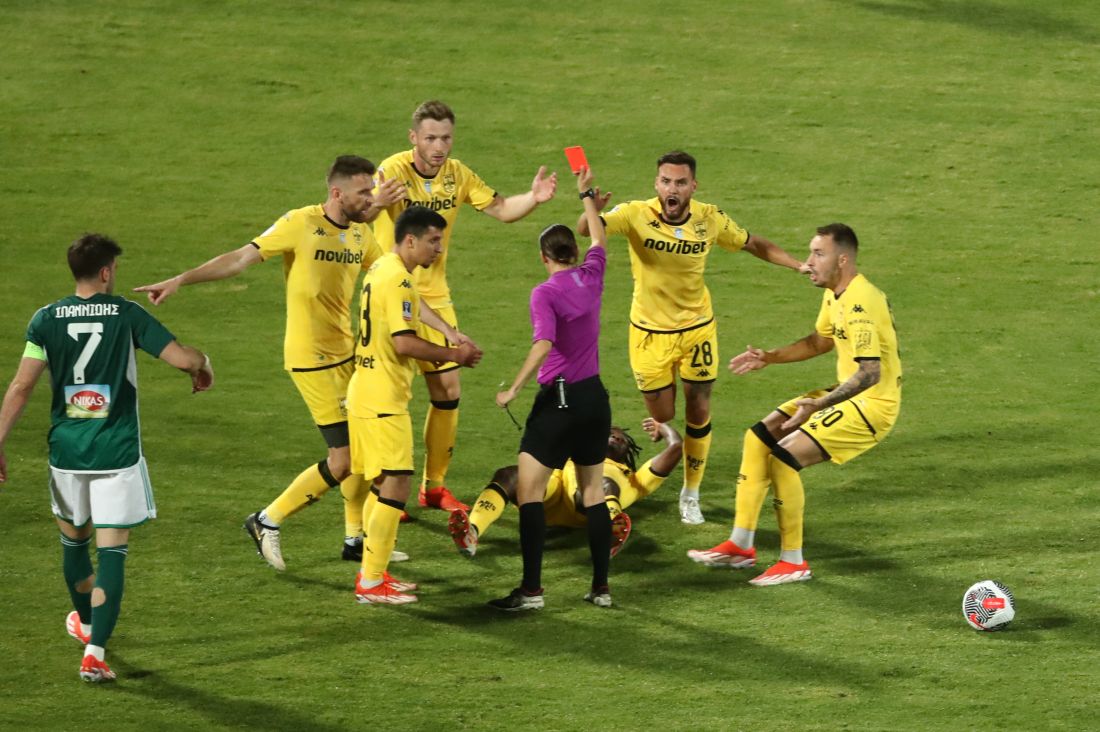 Παναθηναϊκός Αρης διαμαρτυρίες