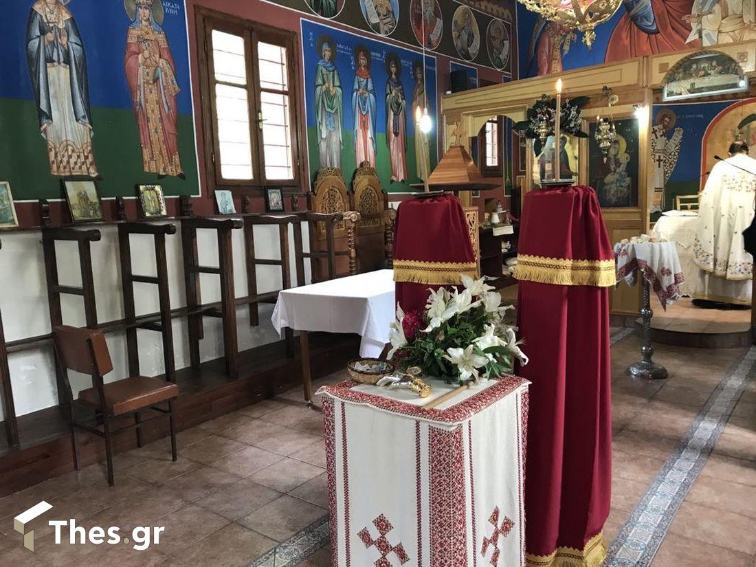Αρέθουσα πανηγύρι Αγίου Χριστοφόρου ξωκλήσι εικόνα