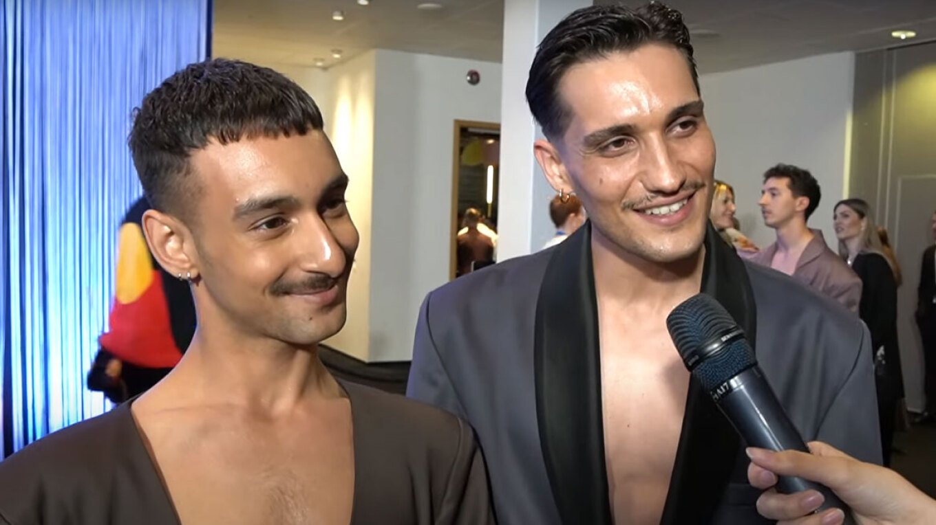Eurovision χορευτές Σάττι