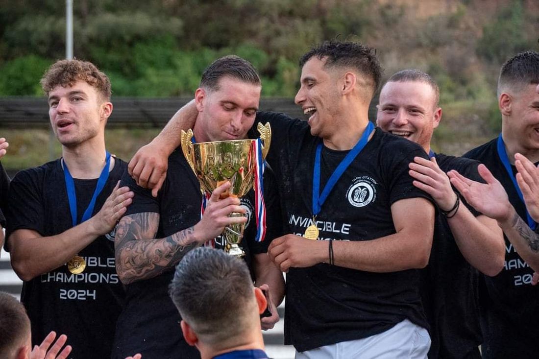 ΠΑΟΚ Σταυρού Ερασιτεχνικό Ποδόσφαιρο Λίντι Μούτσα, Παναγιώτης Μυλωνάς και Στράτος Καρνόπουλος