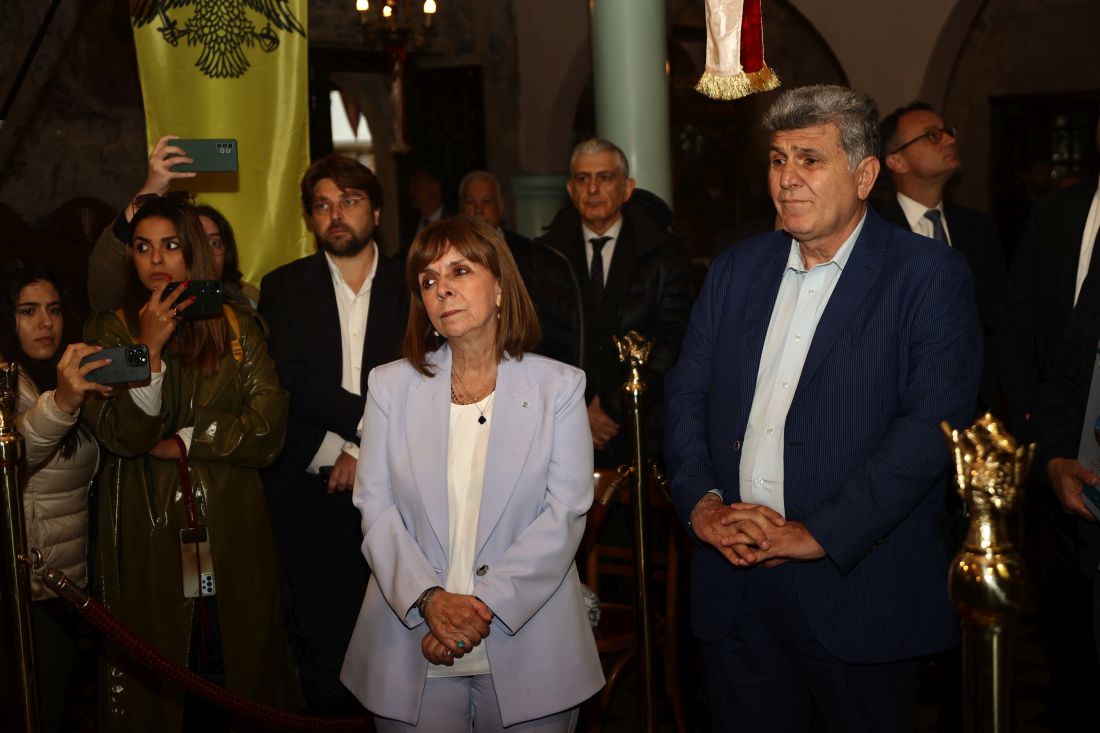 Κατερίνα Σακκελλαροπούλου επίσκεψη Εύοσμος 