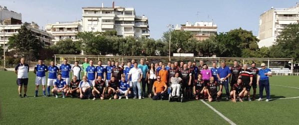 ποδοσφαιρικός αγώνας Καλαμαριά