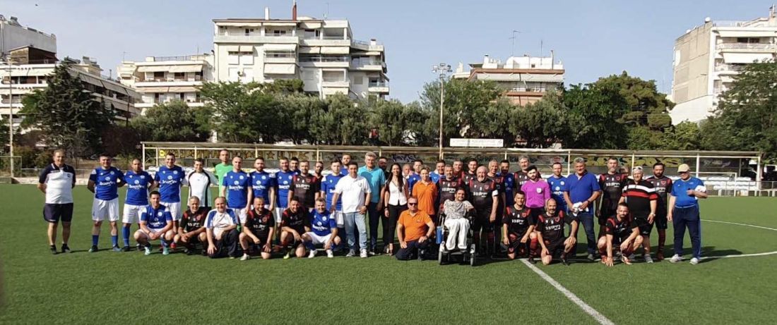 ποδοσφαιρικός αγώνας Καλαμαριά