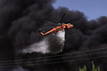 Μεγάλη φωτιά σε εργοστάσιο – Ανήκει στο σύζυγο της πρώην υπουργού Μίνας Γκάγκα (ΒΙΝΤΕΟ & ΦΩΤΟ)