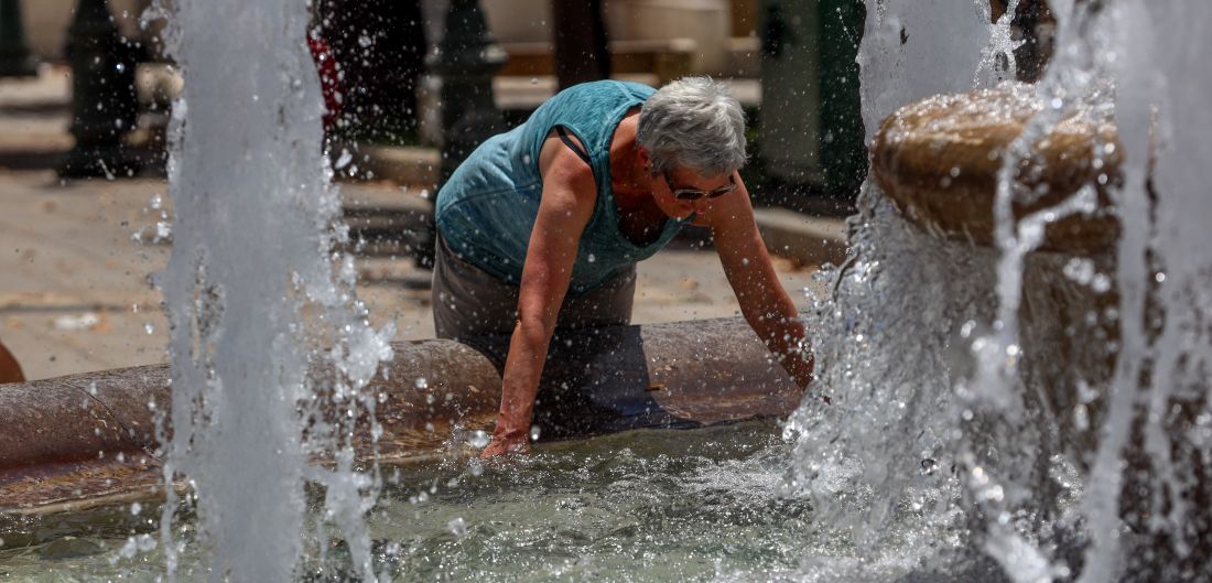 ζέστη καύσωνας καιρός Θεσσαλονίκη
