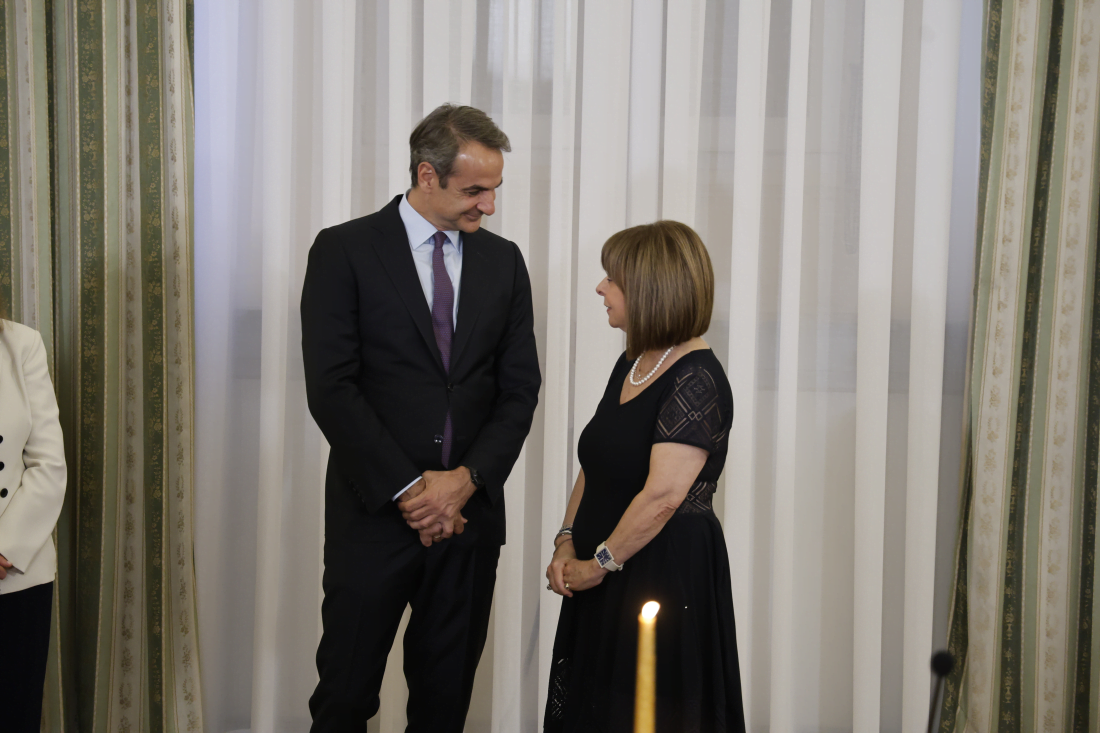 Ορκωμοσία νέας κυβέρνησης Μητσοτάκης Σακελλαροπούλου