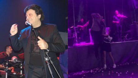 Βασίλης Τερλέγκας: Ατύχημα για τον τραγουδιστή ενώ ήταν στην πίστα (ΒΙΝΤΕΟ)