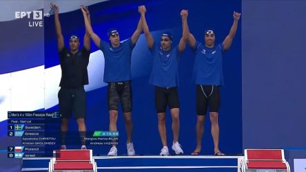 “Βροχή” τα μετάλλια στο Βελιγράδι: «Χάλκινη» η ομάδα 4Χ100 ελεύθερο