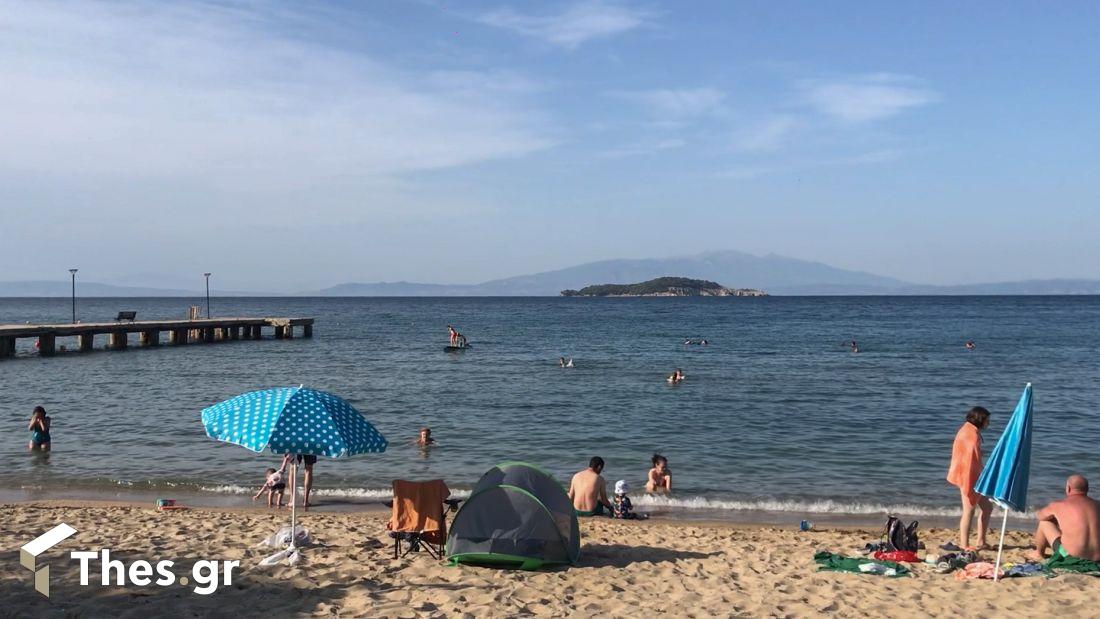 Ολυμπιάδα χωριό Χαλκιδική καλοκαίρι διακοπές παραλία μπάνιο Olympiada Chalkidiki Summer