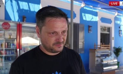 ο κάμεραμαν που εντόπισε τον παρουσιαστή στη Σύμη