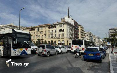 Εγνατία οδός κίνηση λεωφορεία ταξί δρόμος Θεσσαλονίκη