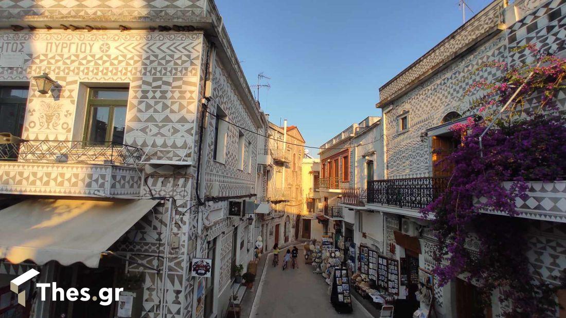Πυργί χωριό Χίου Χίος νησί Μαστιχοχώρι