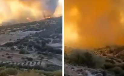 Ανεξέλεγκτη φωτιά στην Κύπρο – Εκκενώνονται χωριά στην Πάφο (ΒΙΝΤΕΟ)